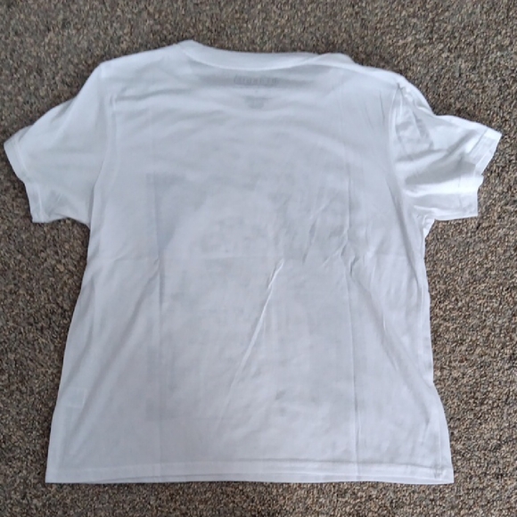 White Graphic Women's Tee - Picture 2 of 2